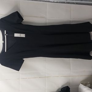 Woman's xxs Black zip up dress